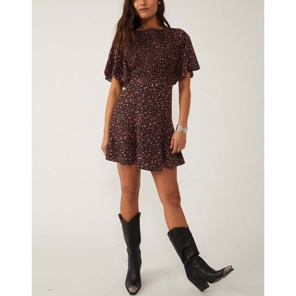 NWT Free People Florence Mini Dress / Evening Combo - Picture 2 of 8